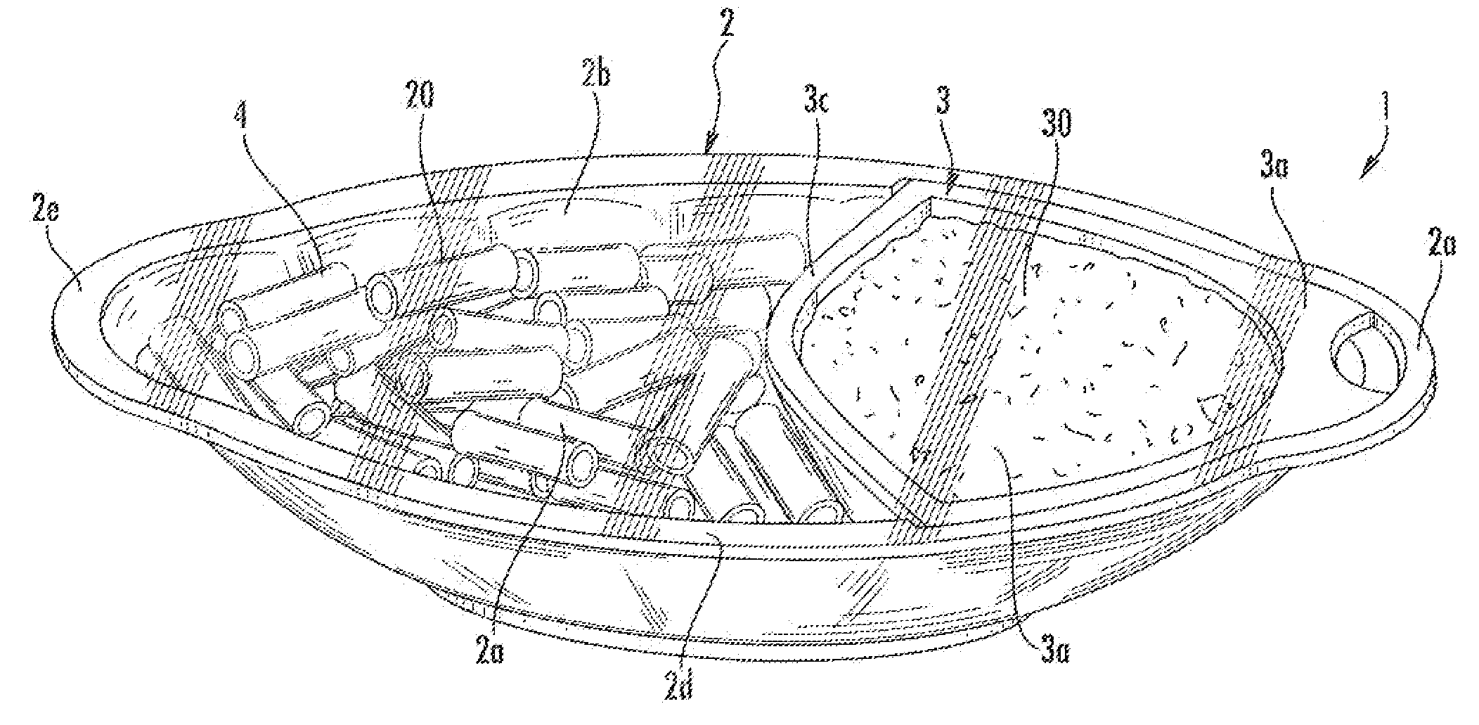 Ready-to-eat food tray and method for preparing the same
