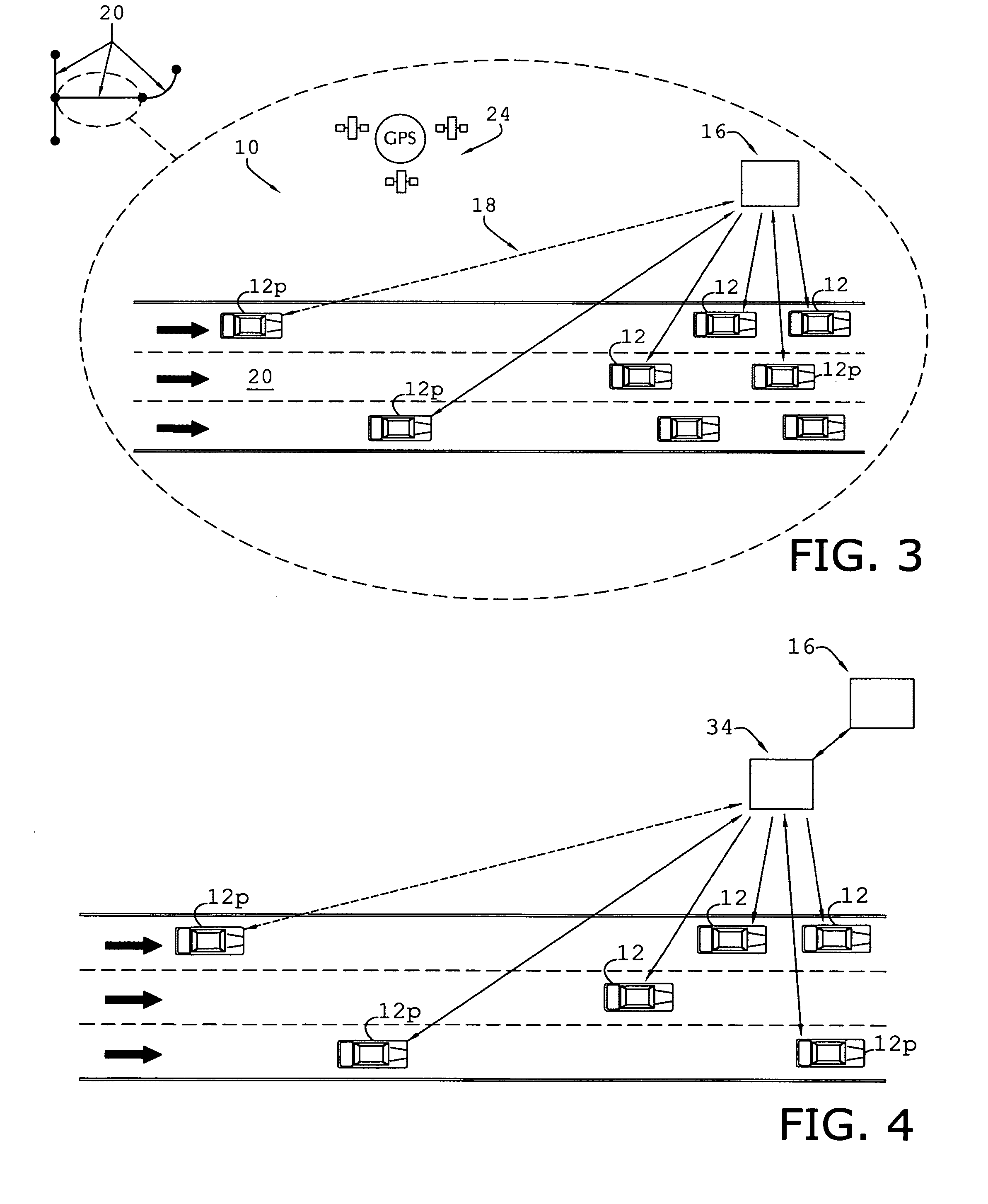 System for and method of monitoring real time traffic conditions using probe vehicles