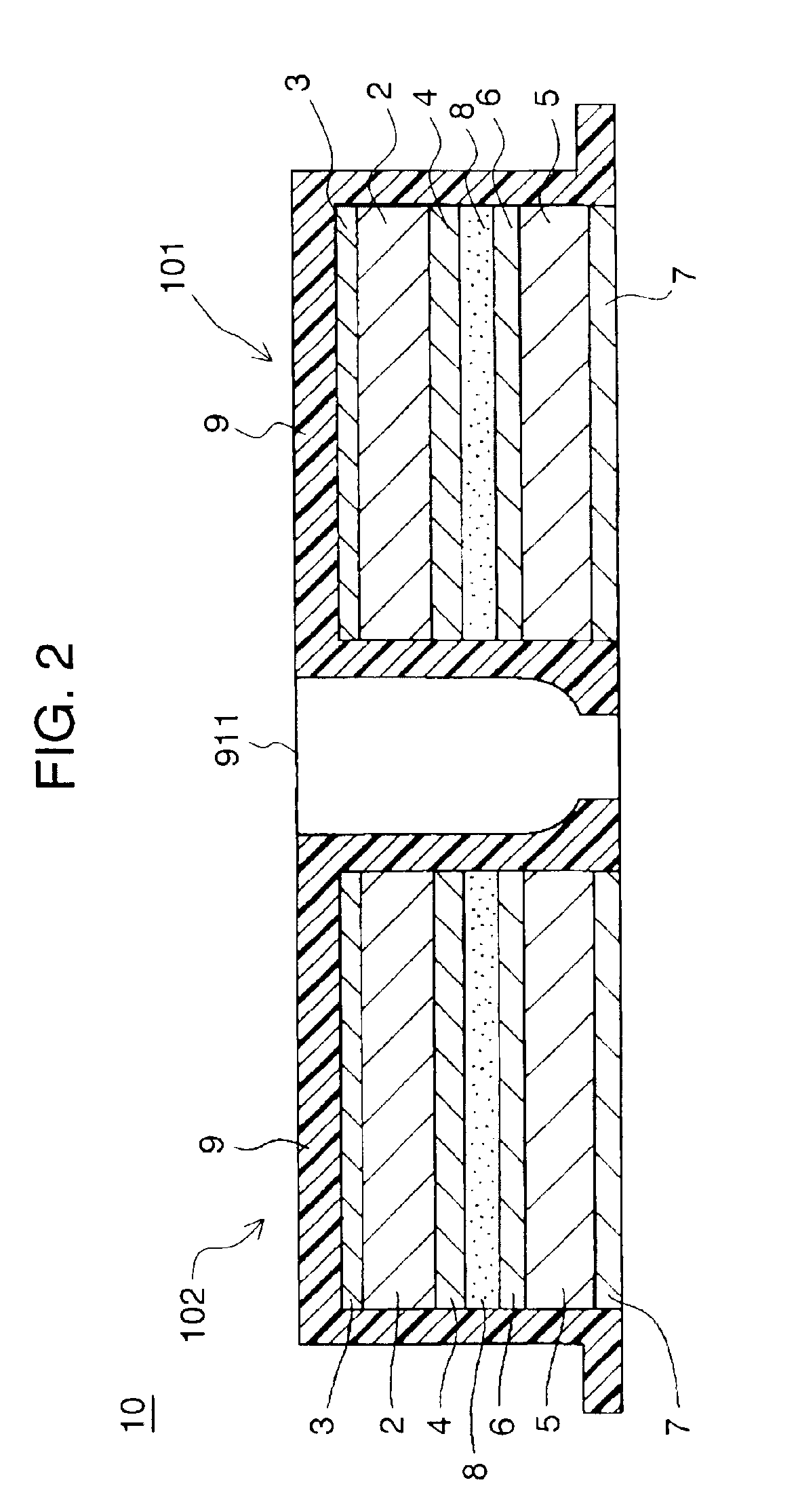 Method of manufacturing thin film piezoelectric element, and element housing jig