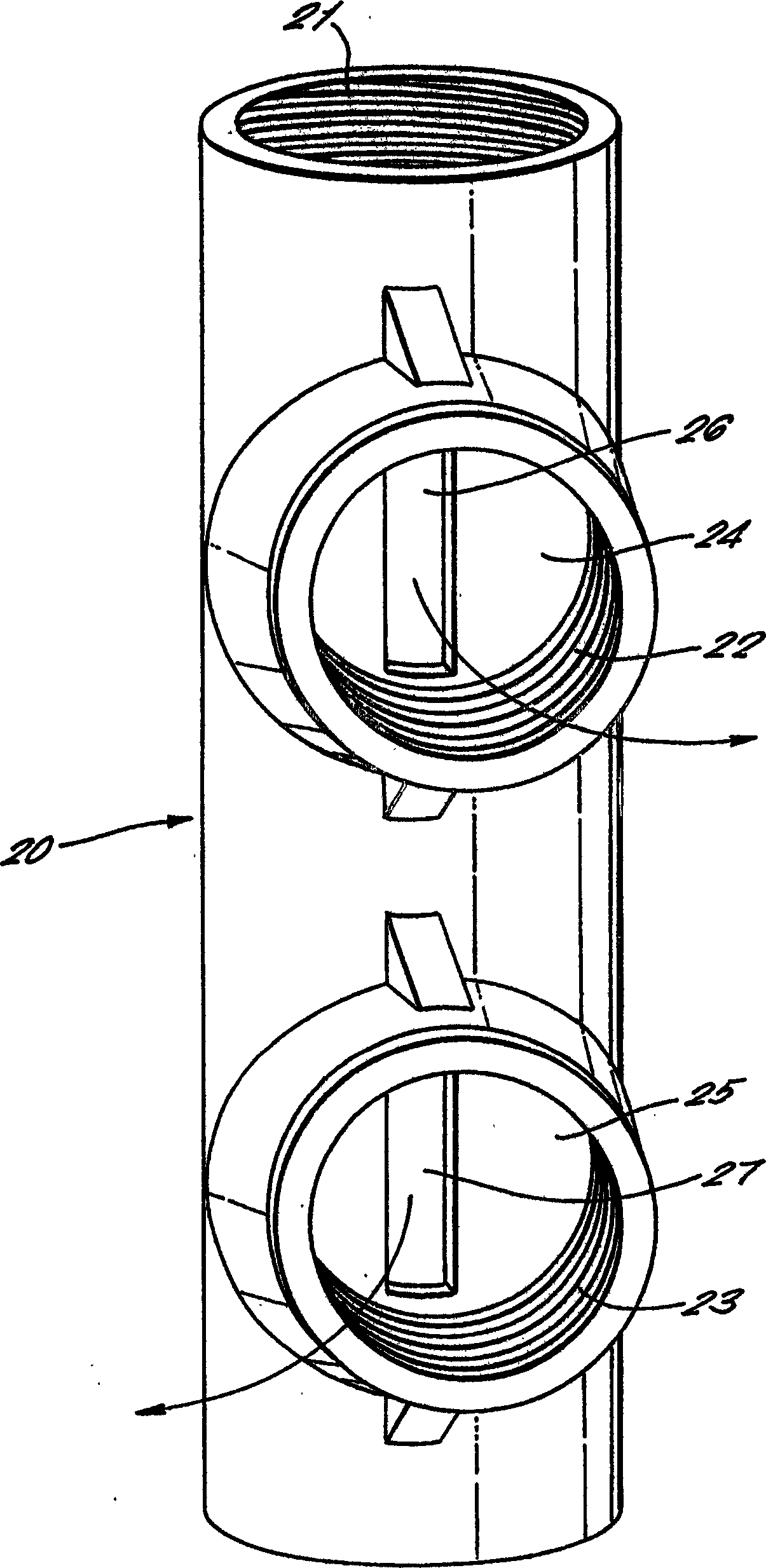 A splitter valve
