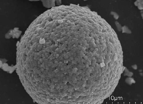 A preparation method of a nickel-rich ternary material coated with lithium cobalt phosphate