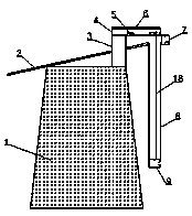 Fish passing device for water conservancy and hydropower dam