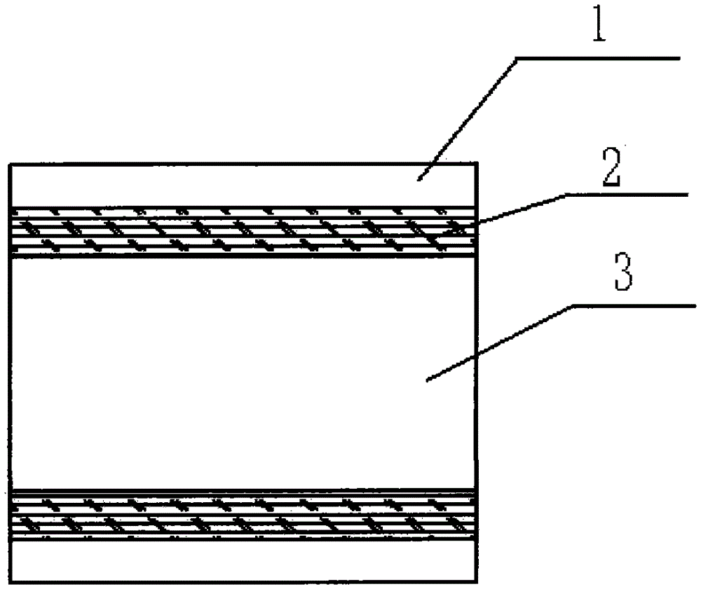 Composite wood-based panel for container floor and manufacturing method thereof