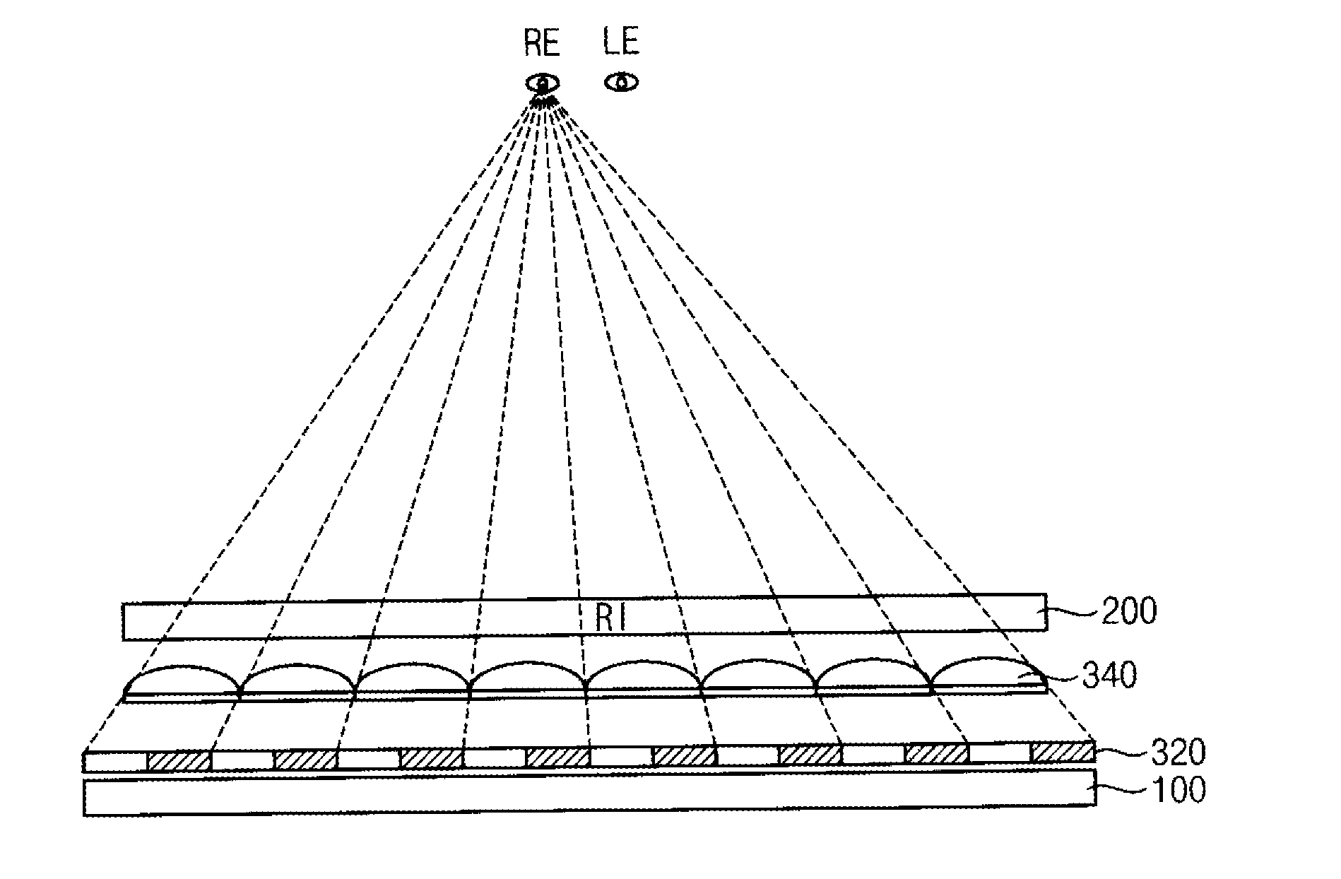Display apparatus and method of displaying three dimensional images using the same