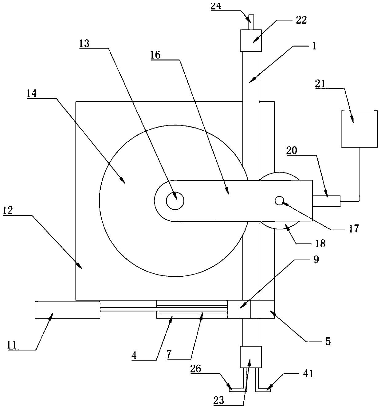 Bending equipment for stainless steel pipeline fitting machining