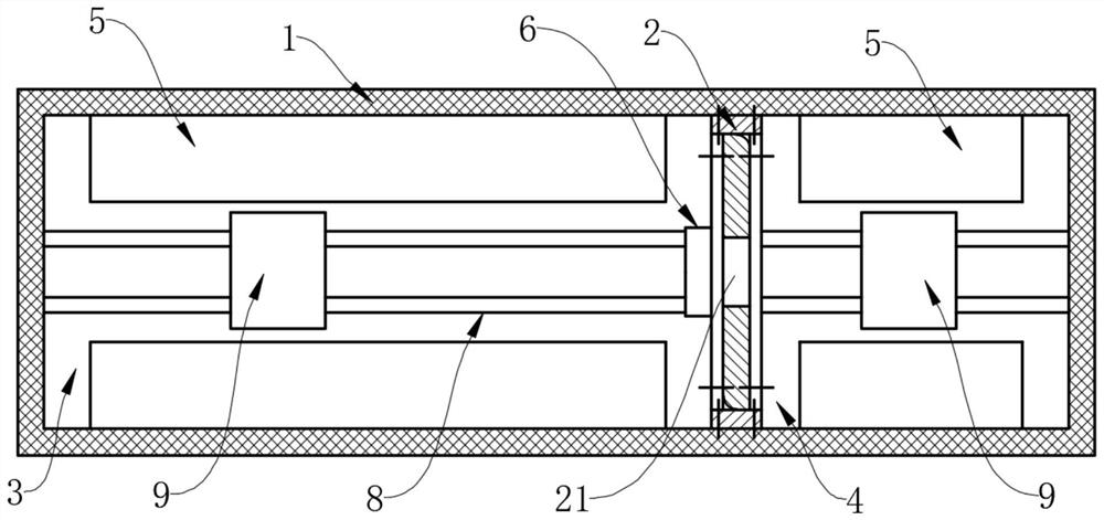 Micro-bin heat preservation structure