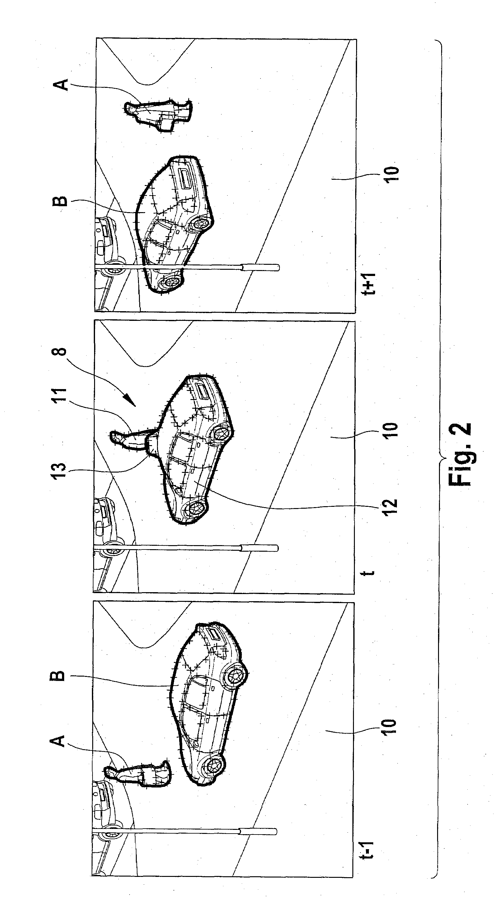Apparatus, method and computer program for image-based tracking of surveillance objects