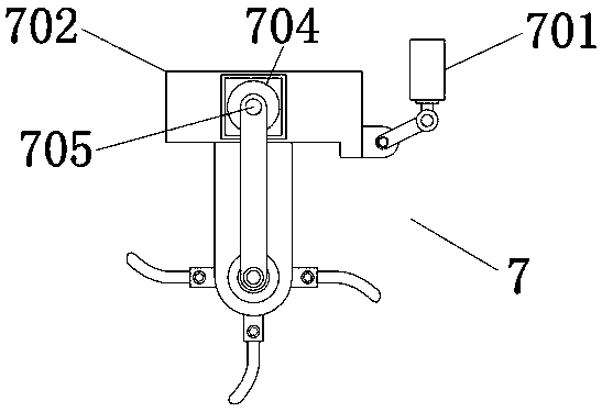 Four-wheel driving rotary cultivator based on crawling robot platform