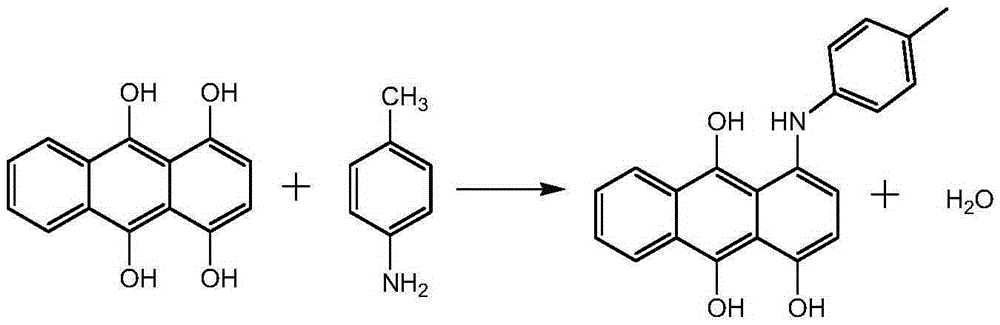 Synthetic method for solvent violet 13