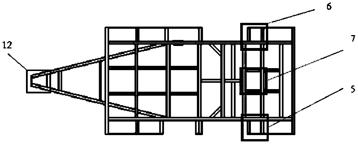 Trailer type recreational vehicle rollover interaction early warning system and rollover interaction early warning method