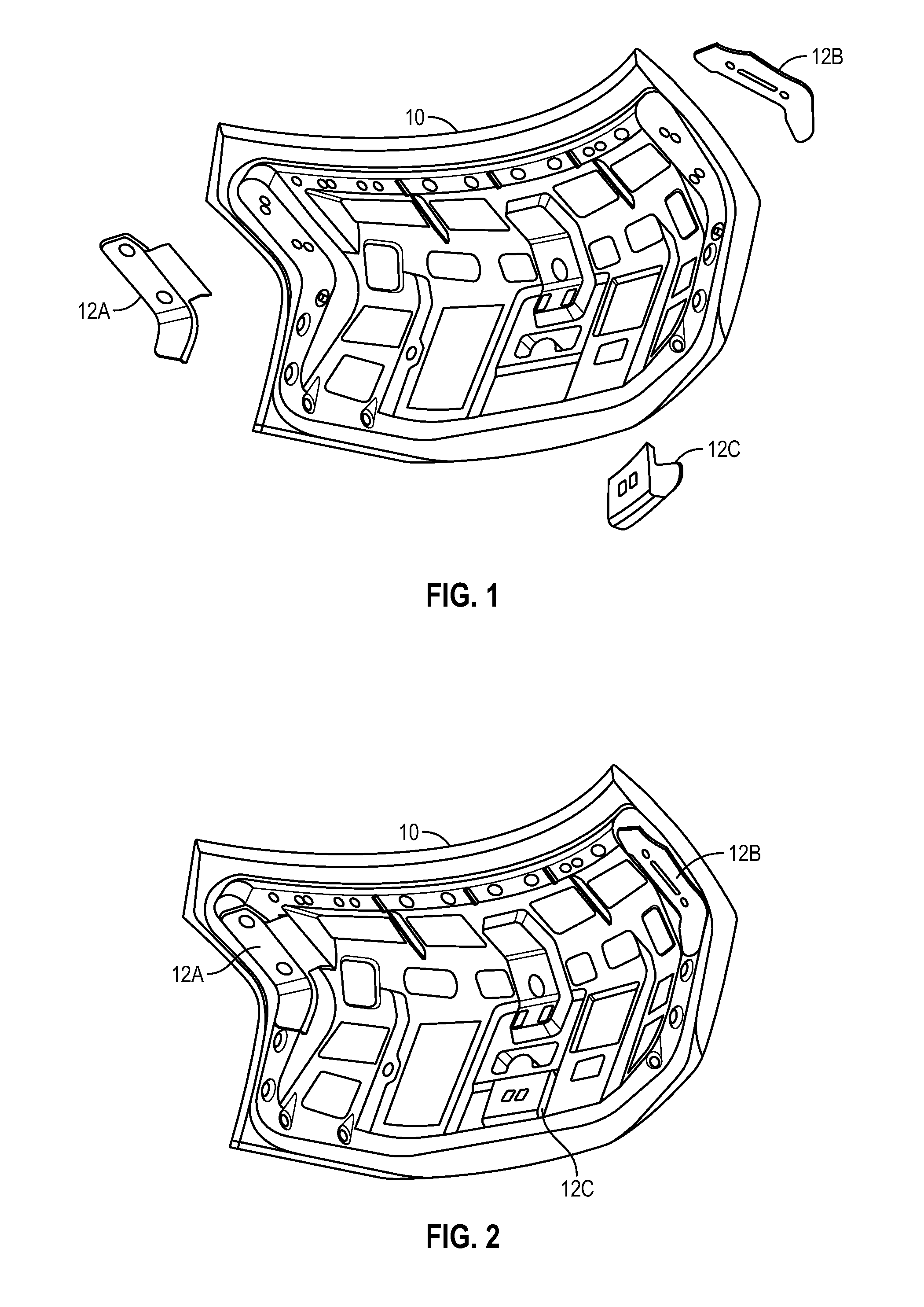 System and method for fixtureless component location in assembling components