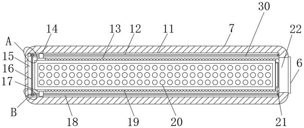 A LED lighting fixture based on radar induction