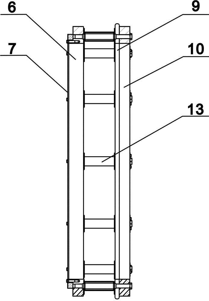 Bend winding device with three-section heating function