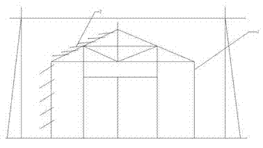 Shutter type sunlight greenhouse and construction method thereof