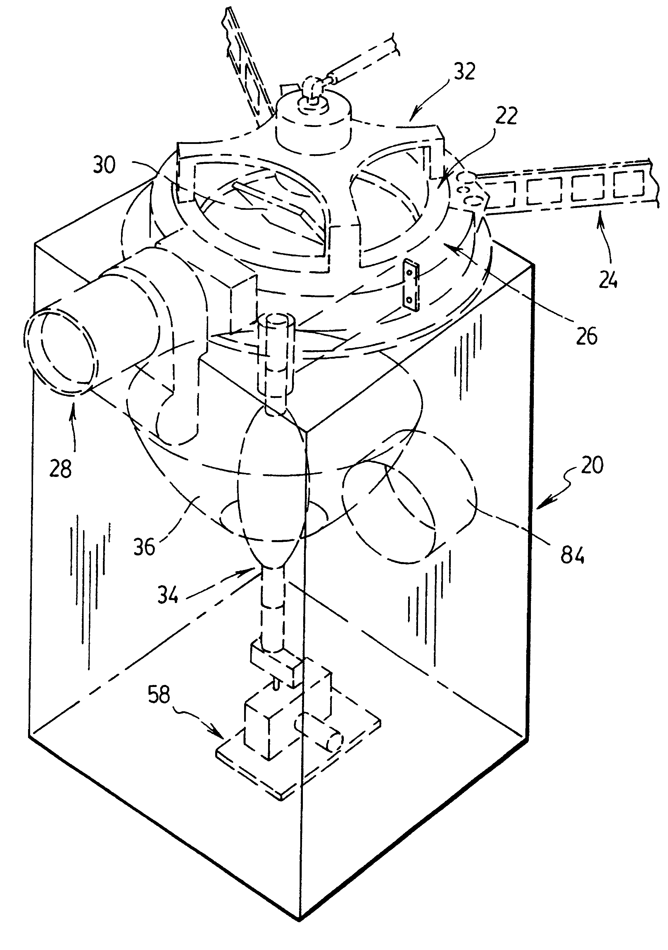 Method for cooling an arc lamp