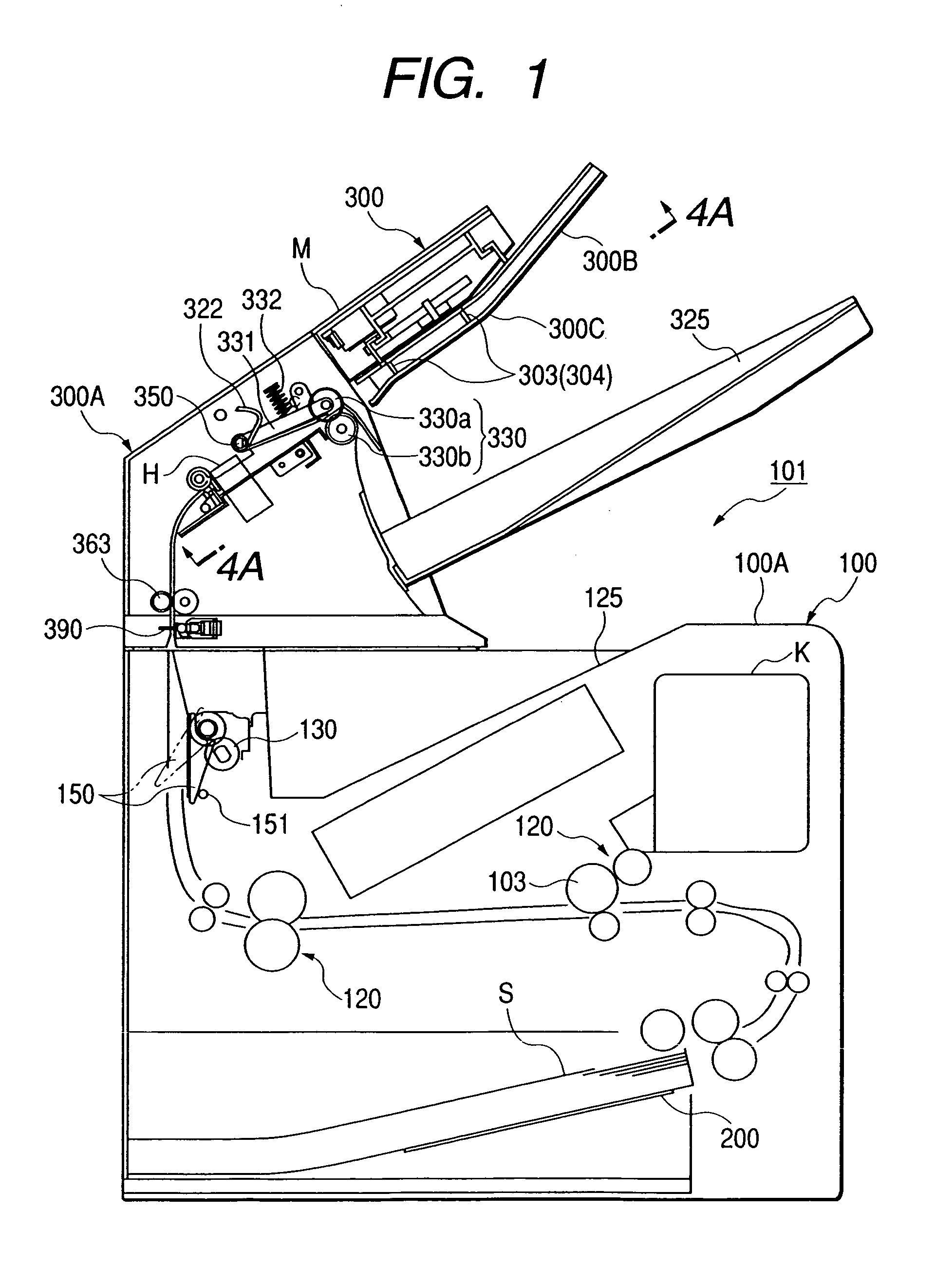 Discharge sheet stacking apparatus and image forming apparatus provided with the same