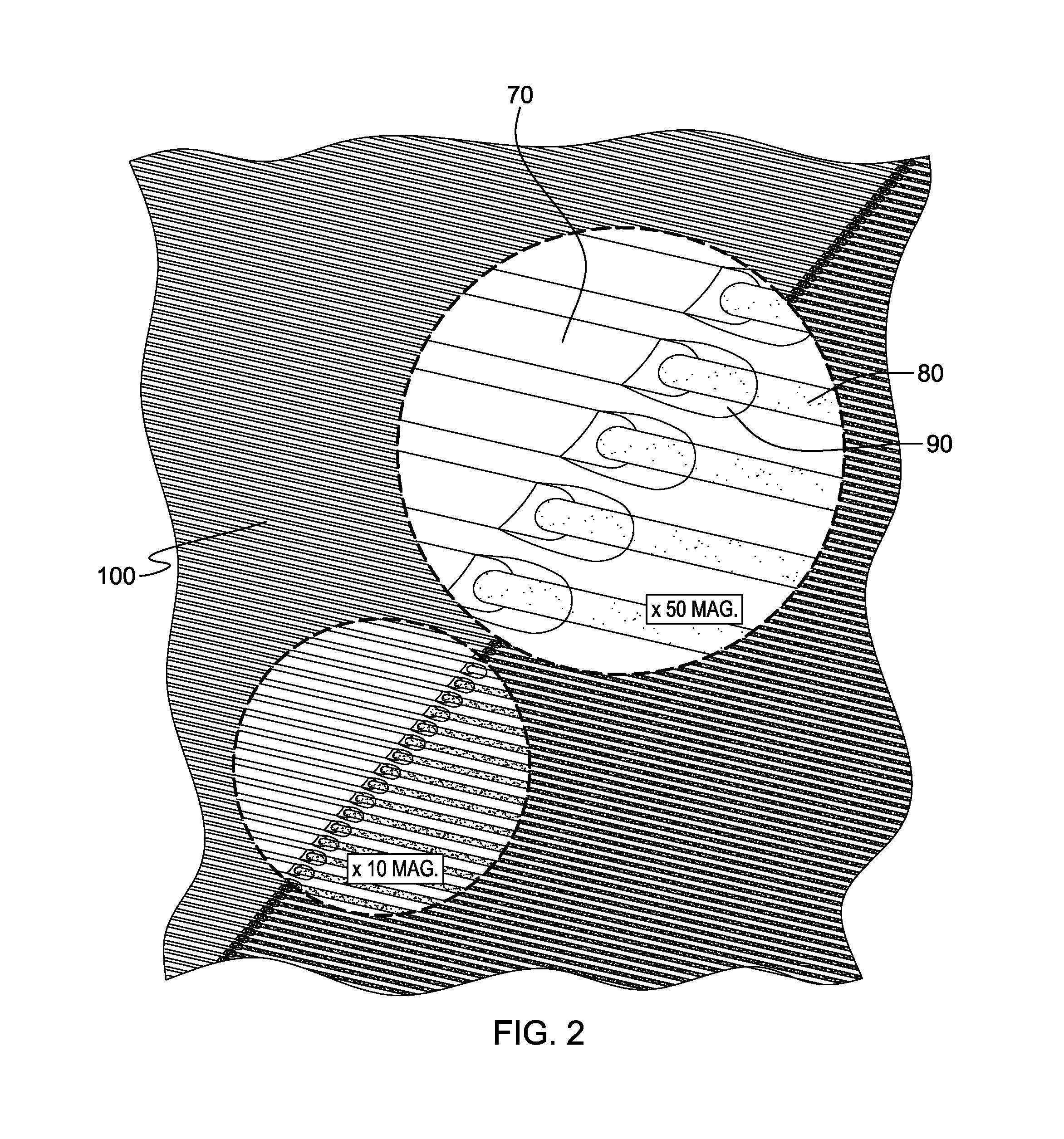 Contiguously blended nano-scaled multi-phase fibers