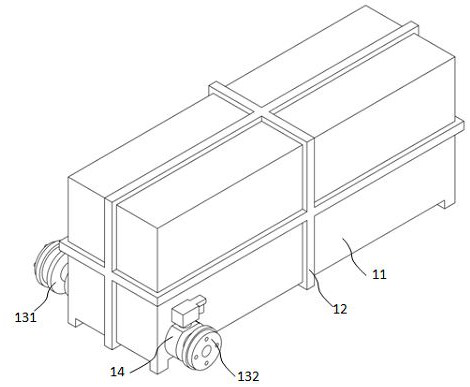 A modular aircraft emergency weight-reducing safety fuel tank and its control method