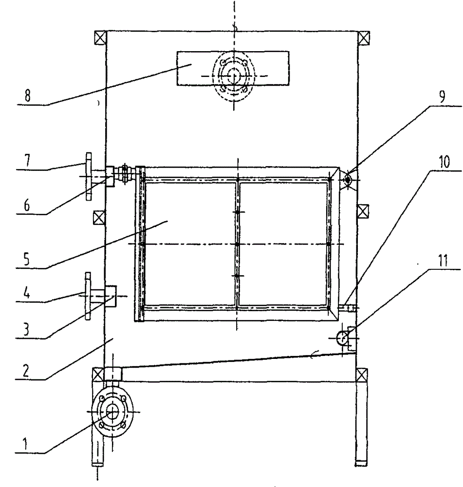 A kind of diatomite and activated carbon mixed covering filtration method