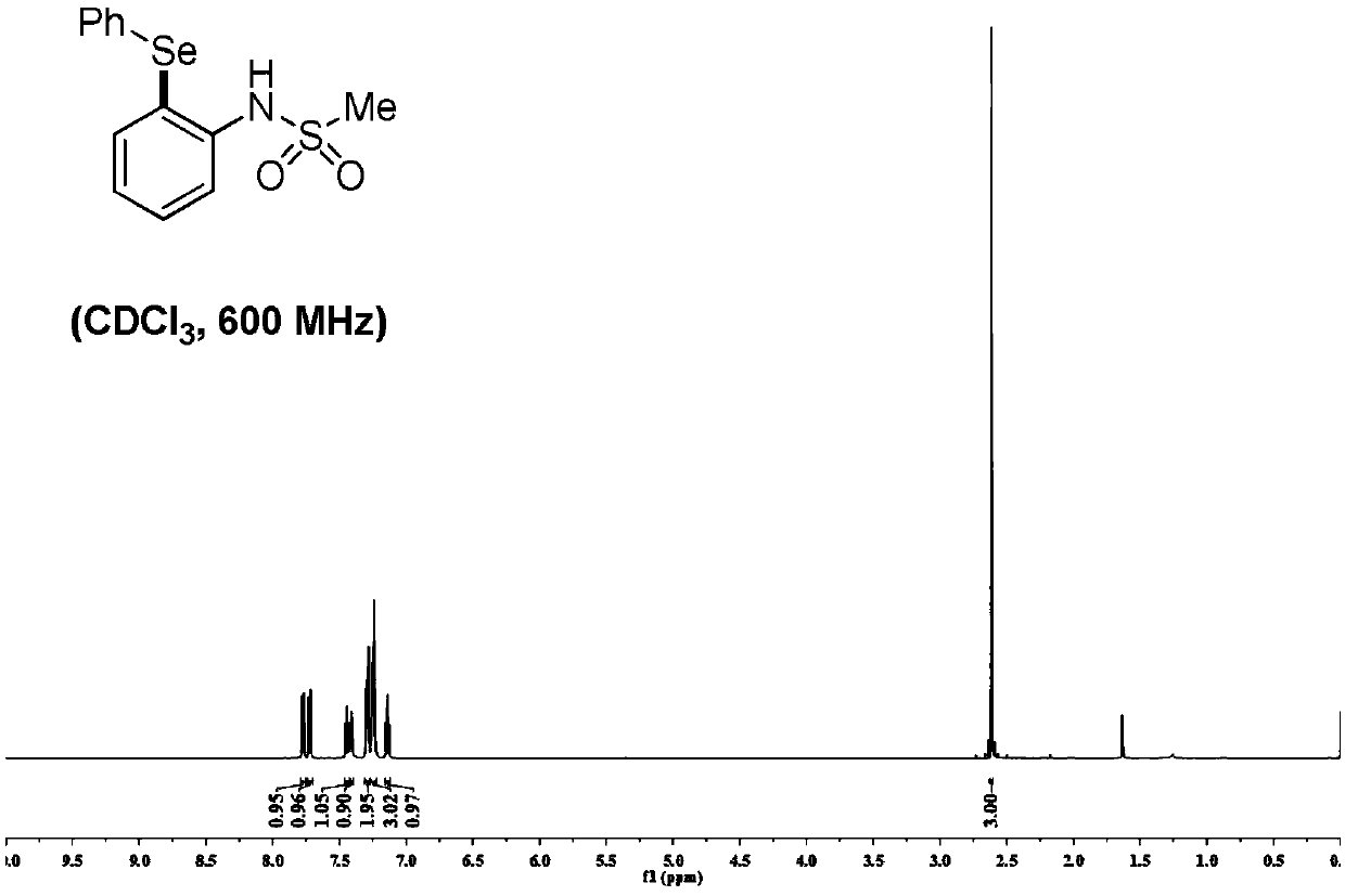 Selenized/sulfurized sulfuryl arylamine compound and selenylation/sulfurization method thereof