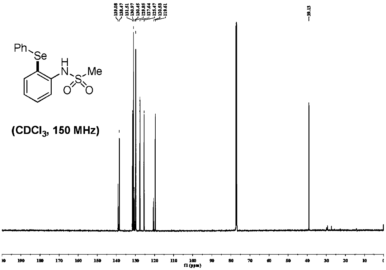 Selenized/sulfurized sulfuryl arylamine compound and selenylation/sulfurization method thereof