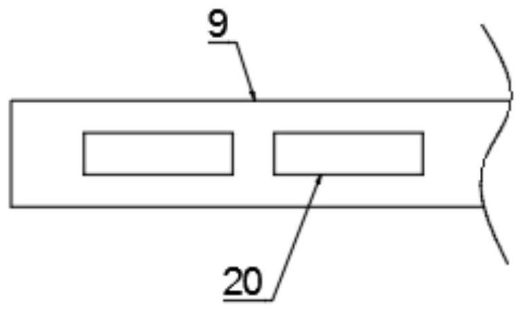 Ceramic tile continuous cutting processing production device