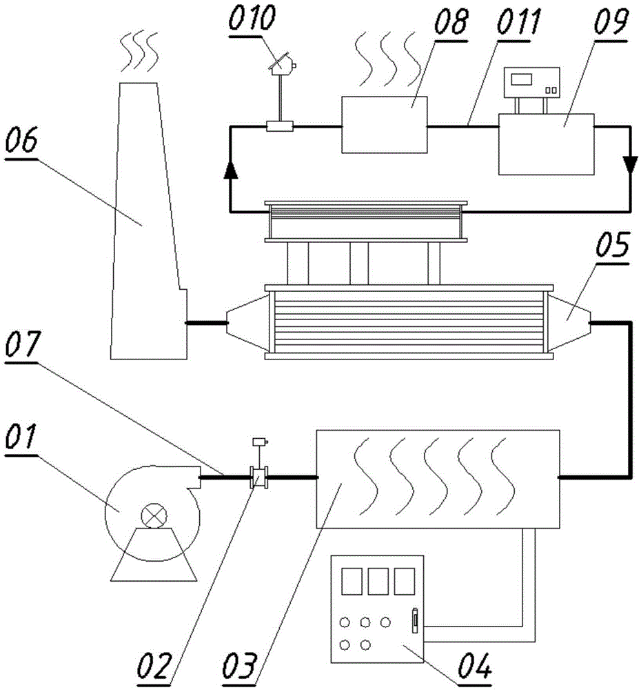 Vapor-liquid two-phase flow simulation system and simulation method for shell-and-tube steam generator