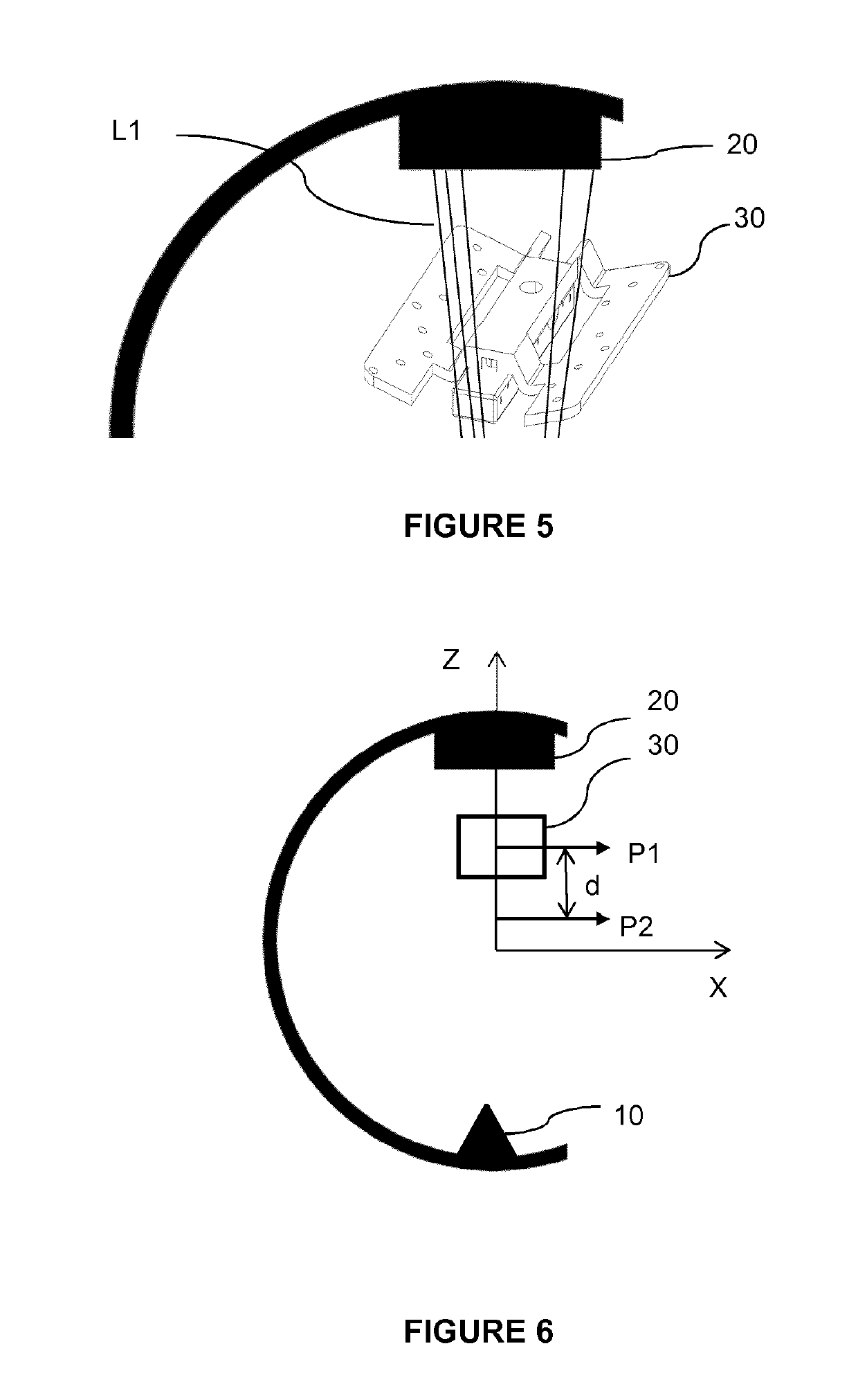 Method and system for determining a trajectory of an x-ray imaging system