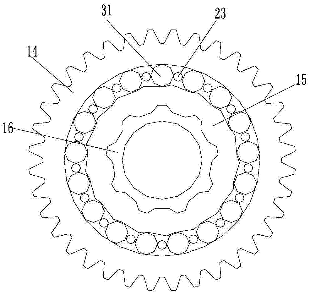 Electric motorcycle spiral arc friction transmission adaptive automatic variable speed drive assembly