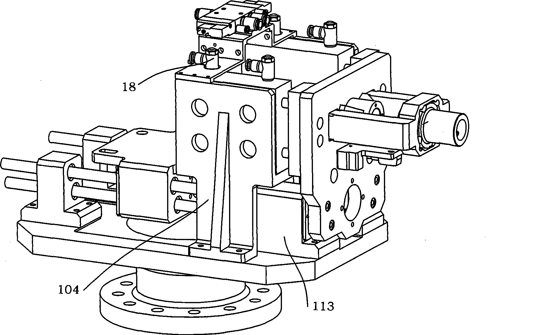 Drill end actuator