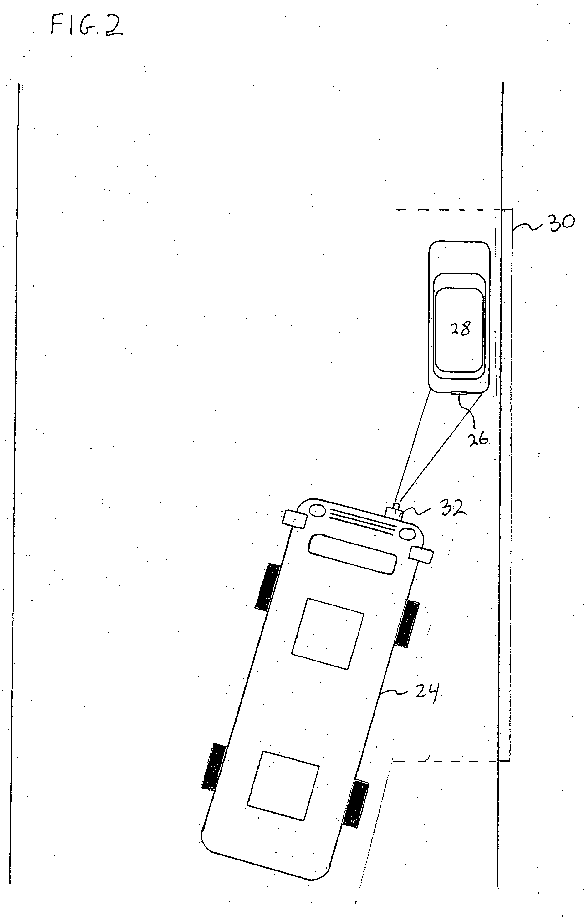 Parking violation recording system and method