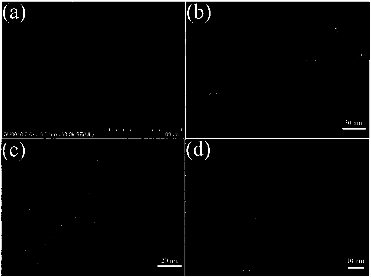 Preparation method of amorphous ferrisodium silicate nano-sheet with selective adsorption performance