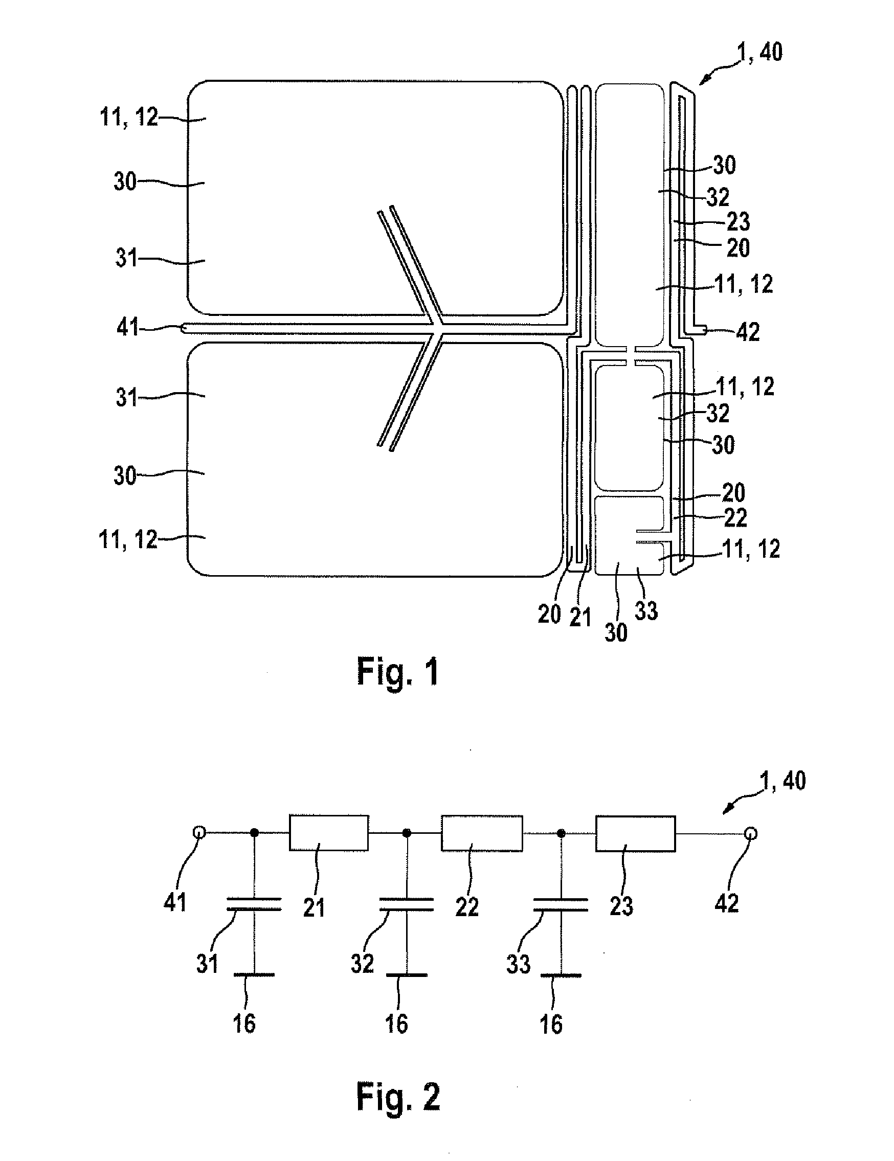 Protection device against electromagnetic interference