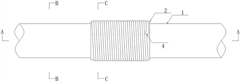 Deepwater pipeline buckle arrestor reinforcing method