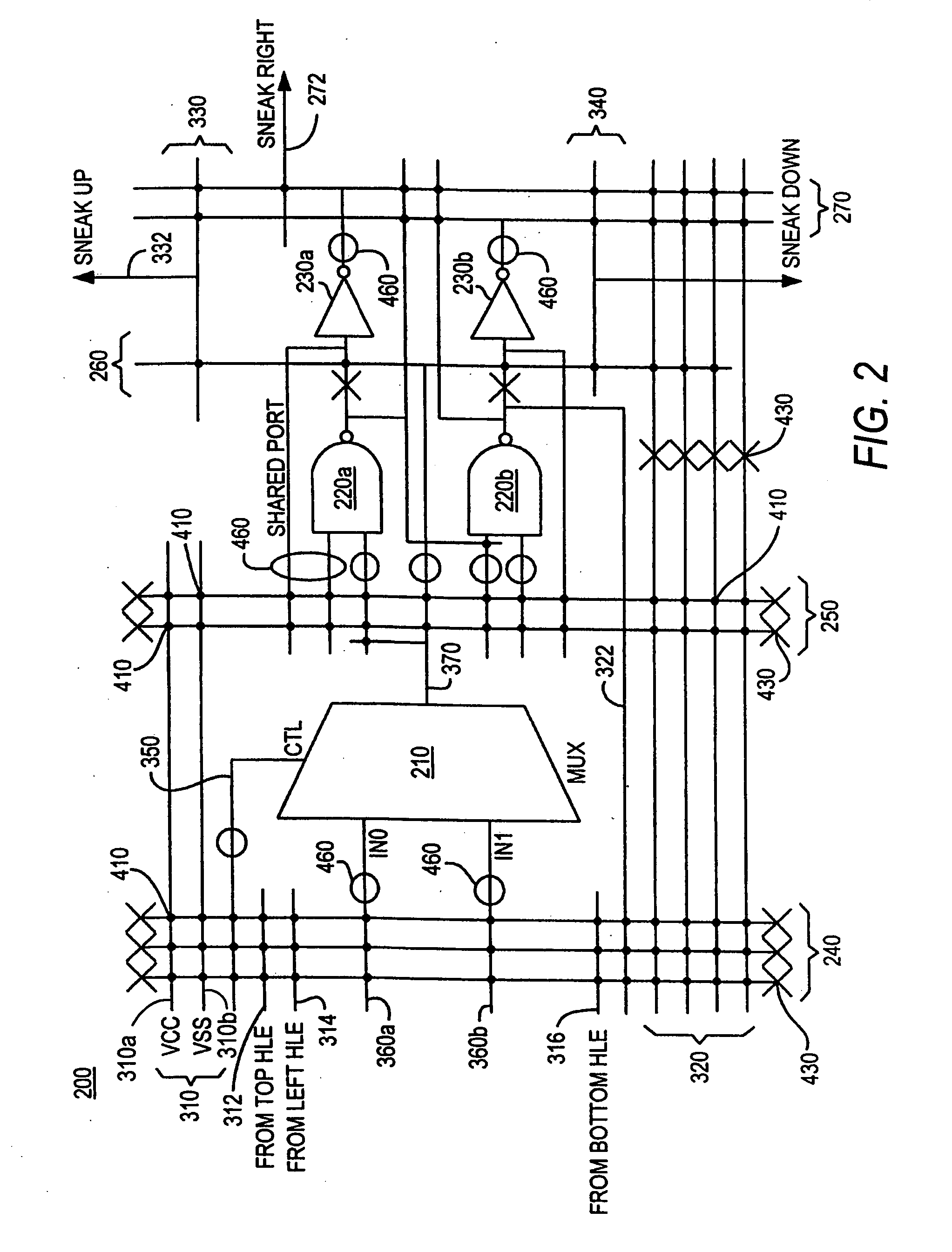 Method and apparatus for programmably powering down structured application-specific integrated circuits