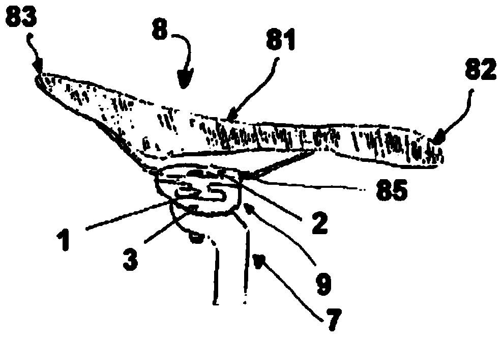 Quick-release anchoring device for bicycle saddle or the like