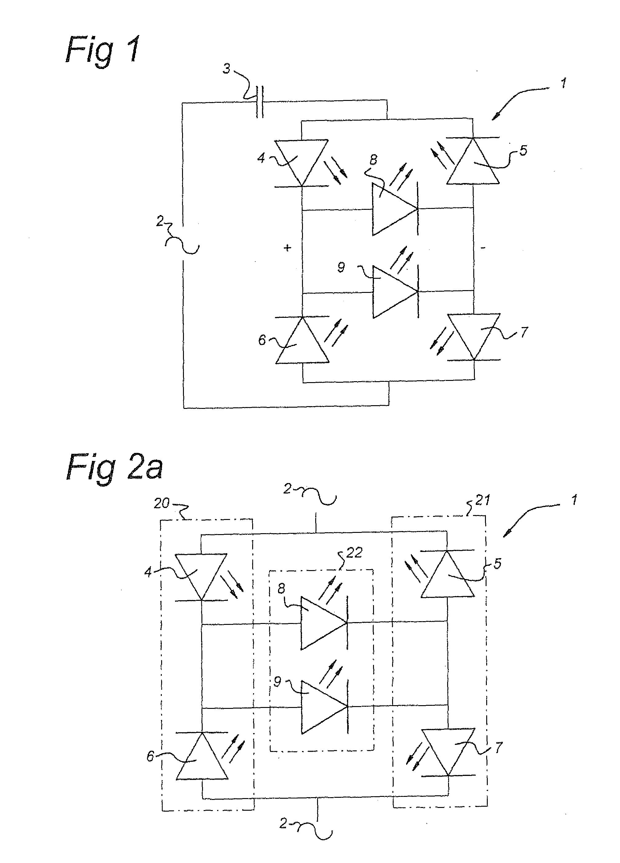 Method for Preparing an Electric Circuit Comprising Multiple Leds