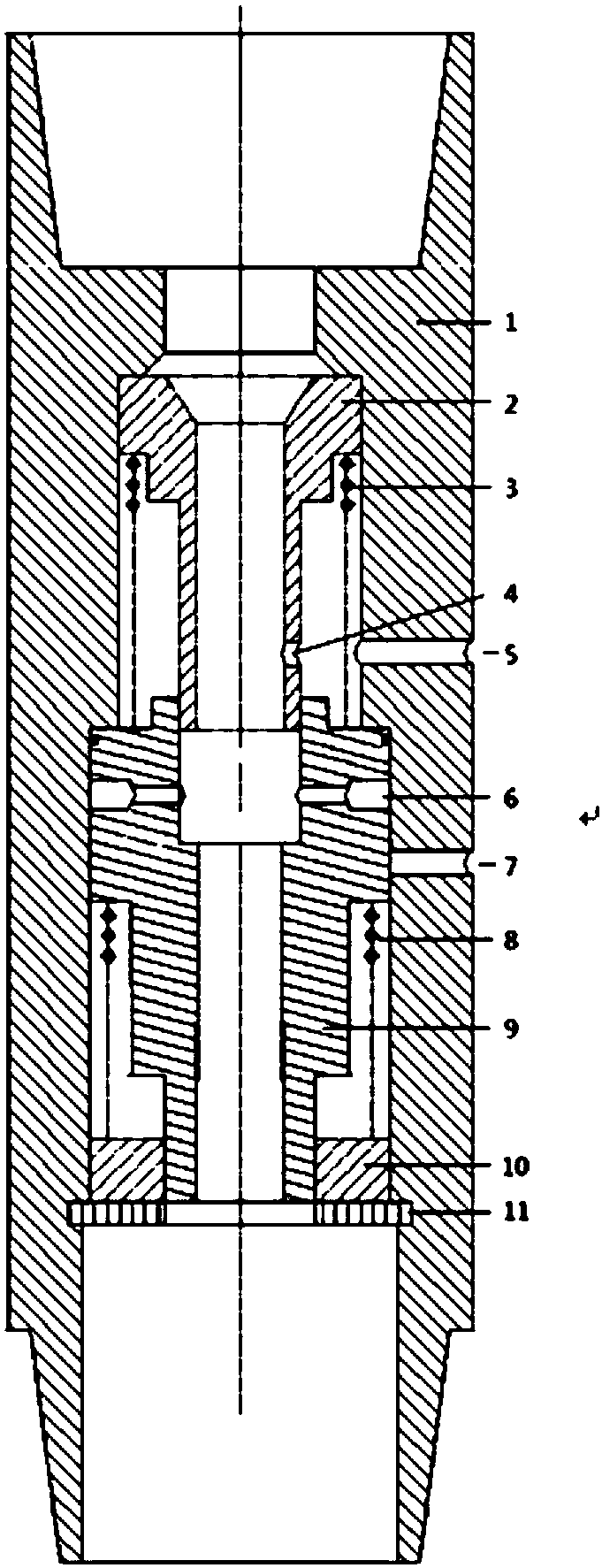 Screw drill tool by-pass valve with large displacement flow dividing function and using method thereof