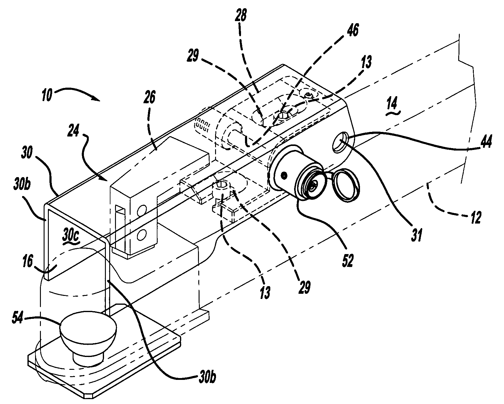 Protective housing for a trailer coupler