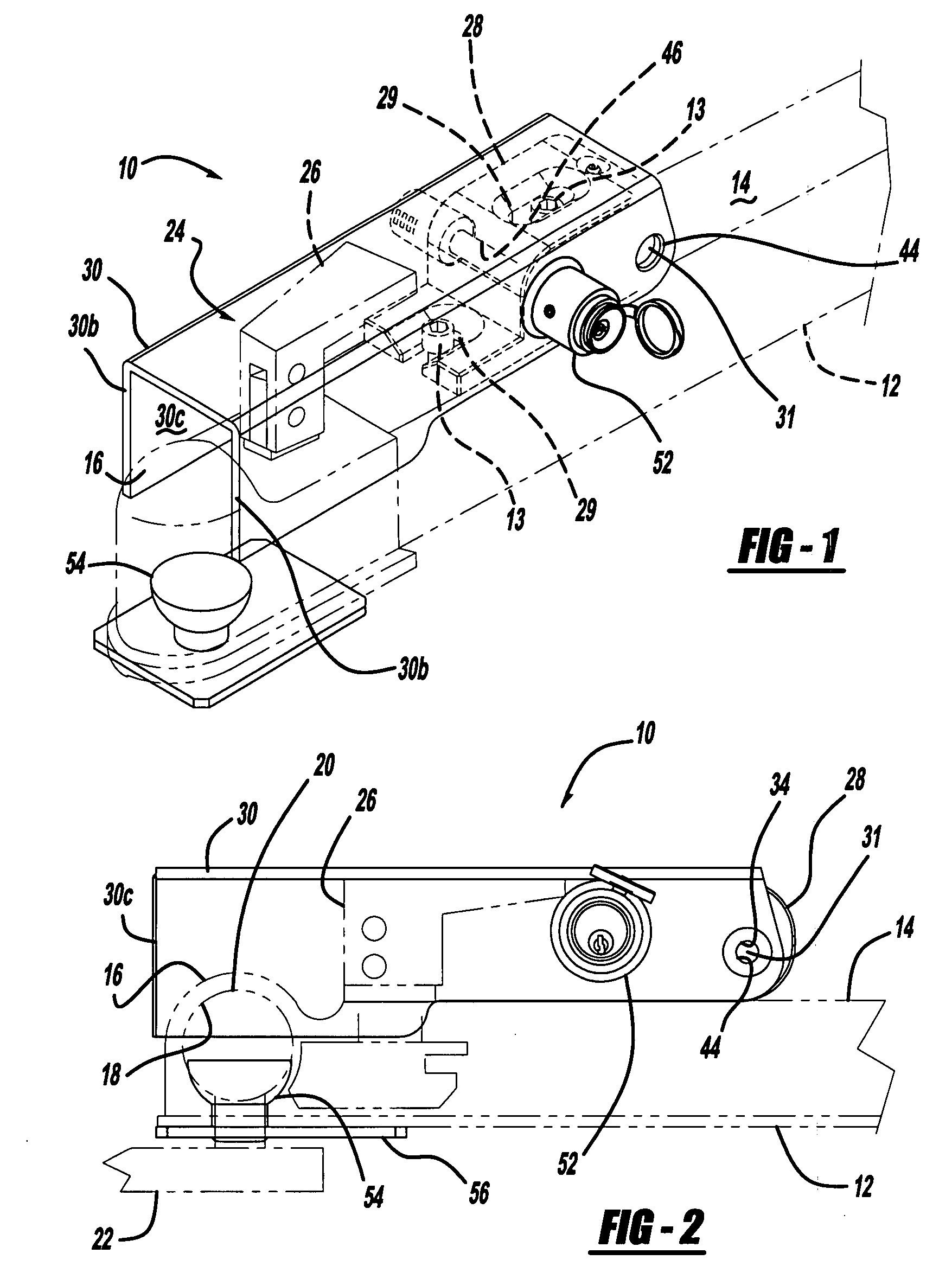 Protective housing for a trailer coupler