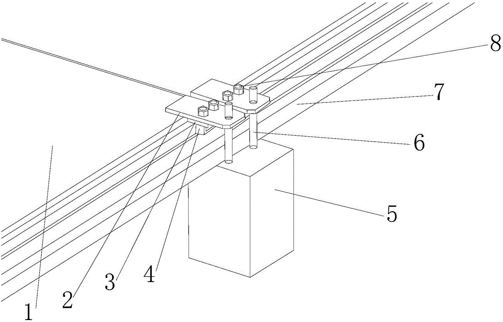 Fabricated steel plate road structure and construction method thereof