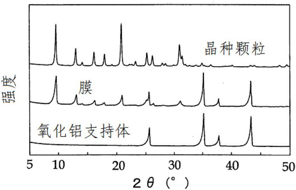 Zeolite membrane, production method therefor, and separation method using same