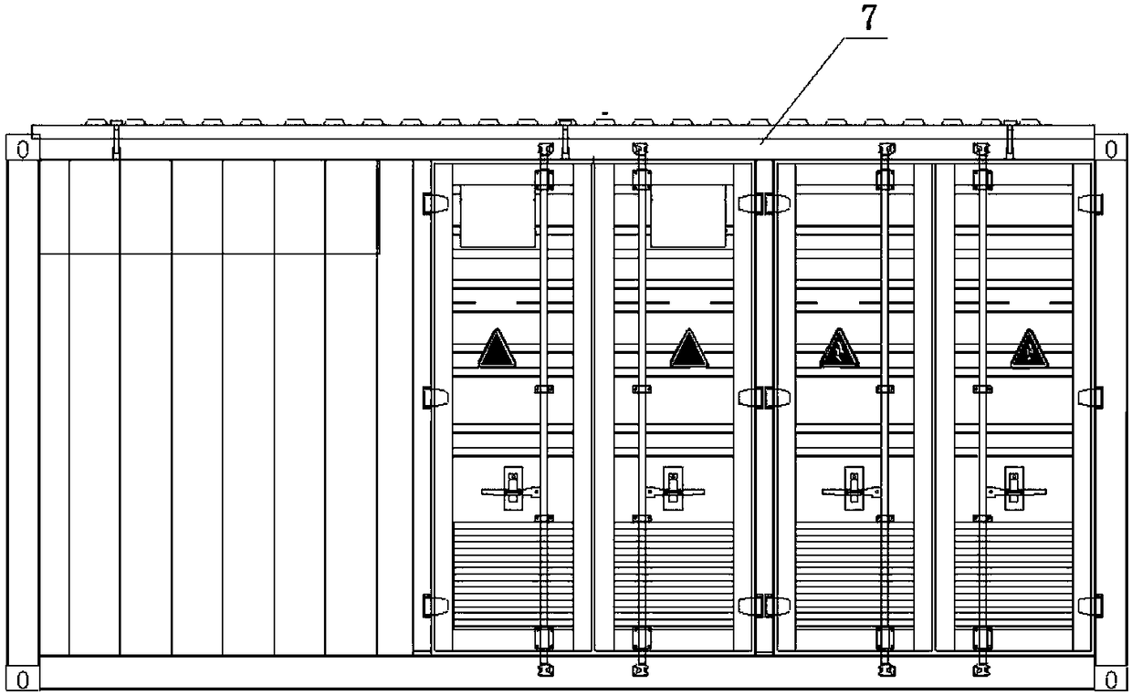 Photovoltaic pre-assembled transformer substation apparatus