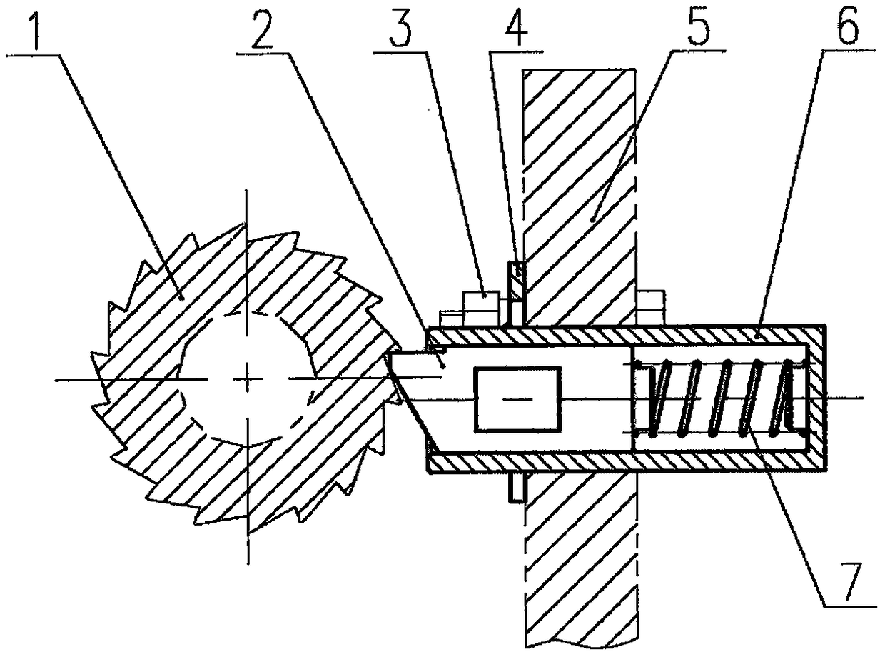 A lever assembly of a ratchet compensation device for an industrial brake