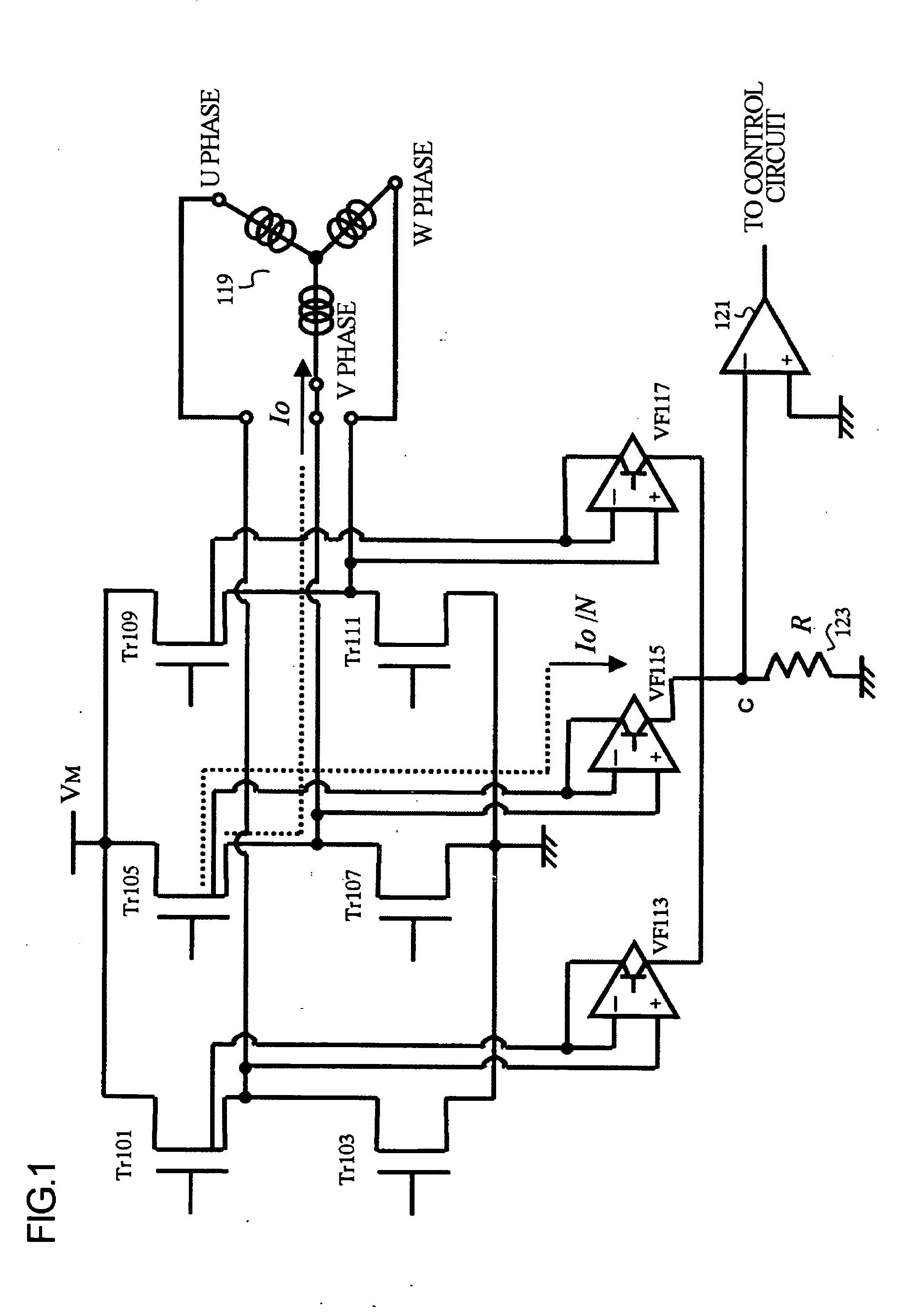 Load driving circuit with current detection capability