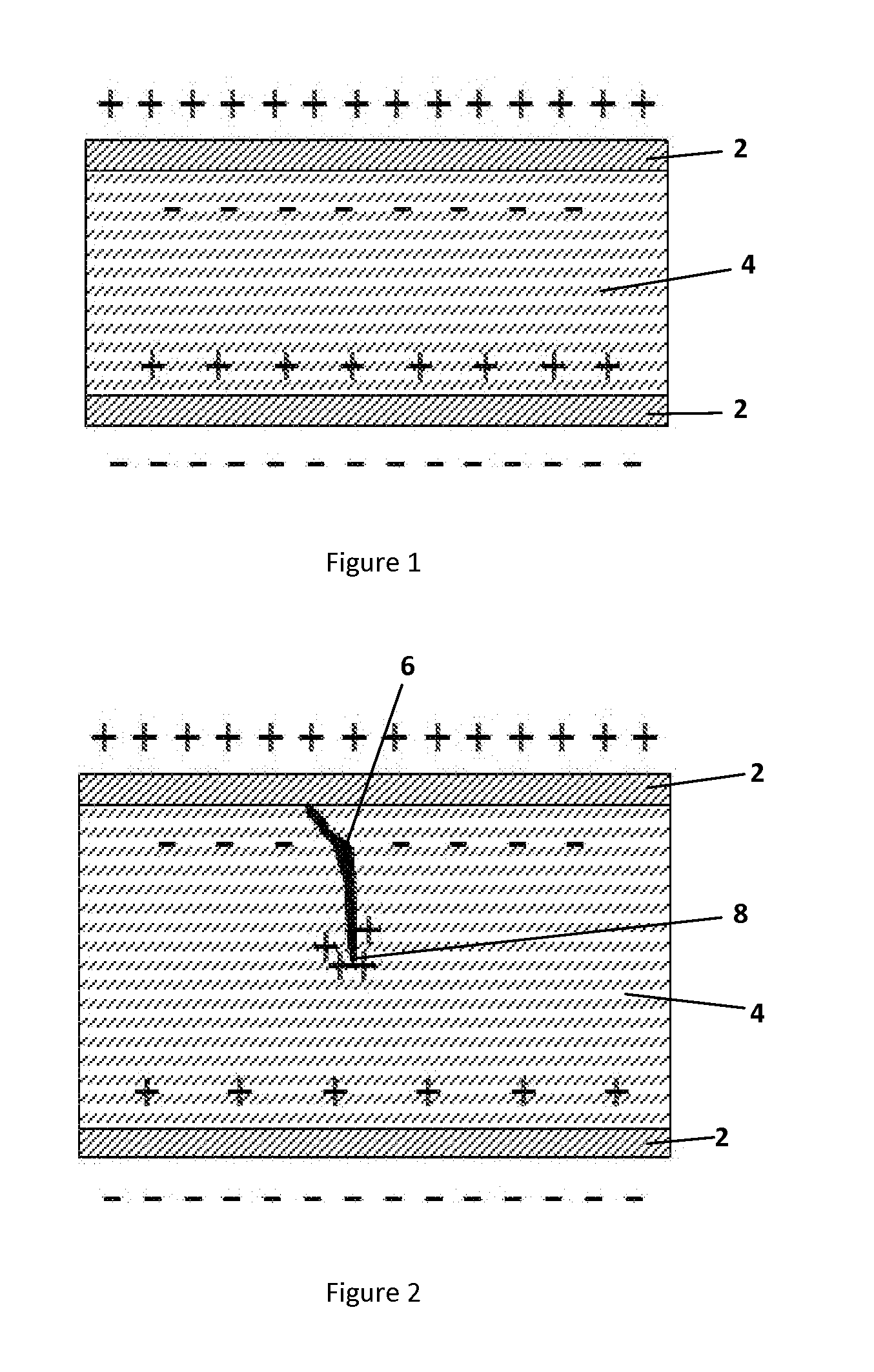 Method of making dielectric capacitors with increased dielectric breakdown strength