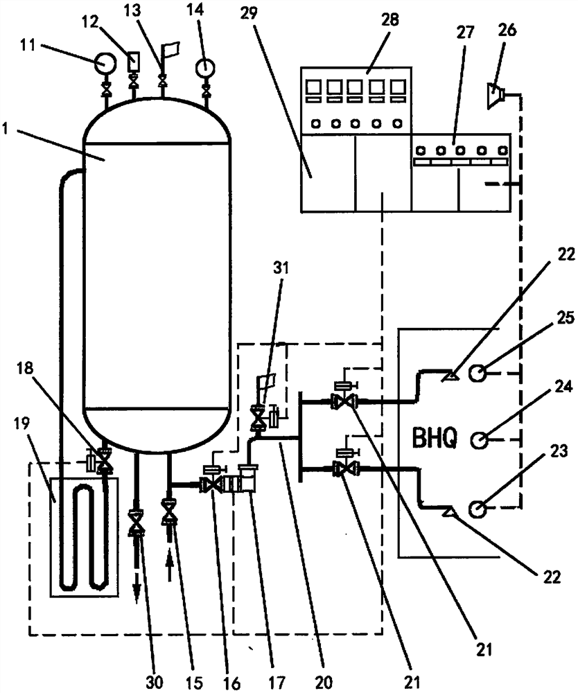 Fire extinguishing and explosion proofing equipment employing liquid nitrogen as fire extinguishing agent