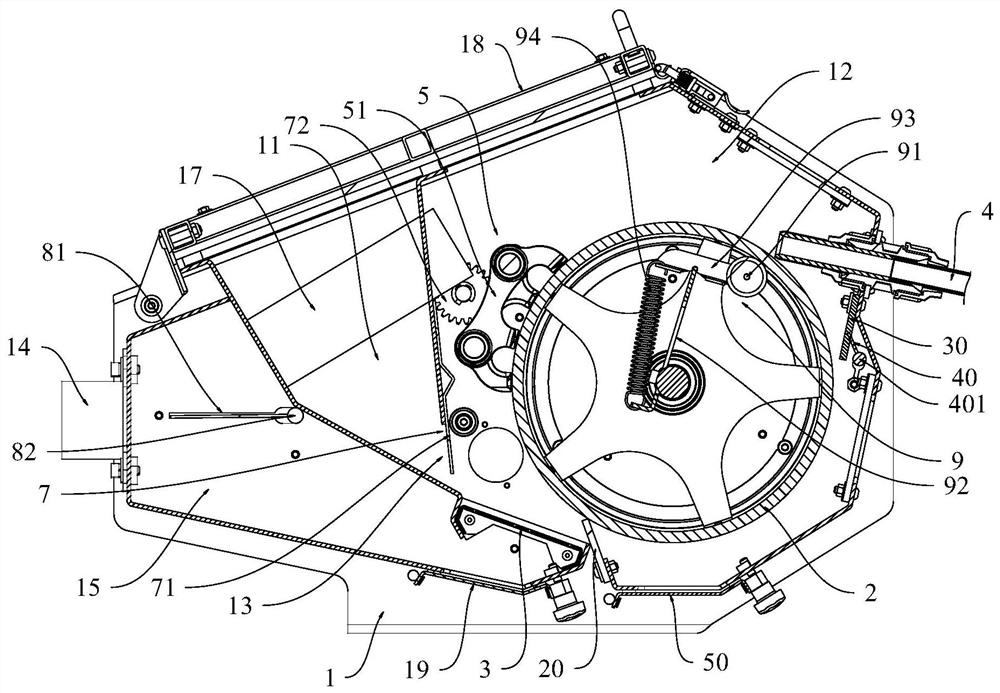 A drum type pneumatic seed metering device