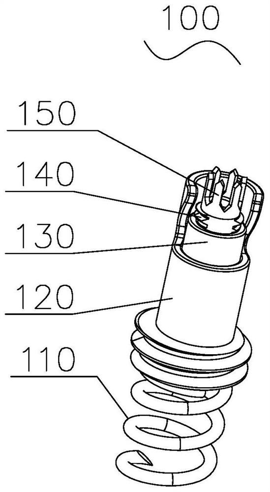 Integrated anchoring piece and anchoring system