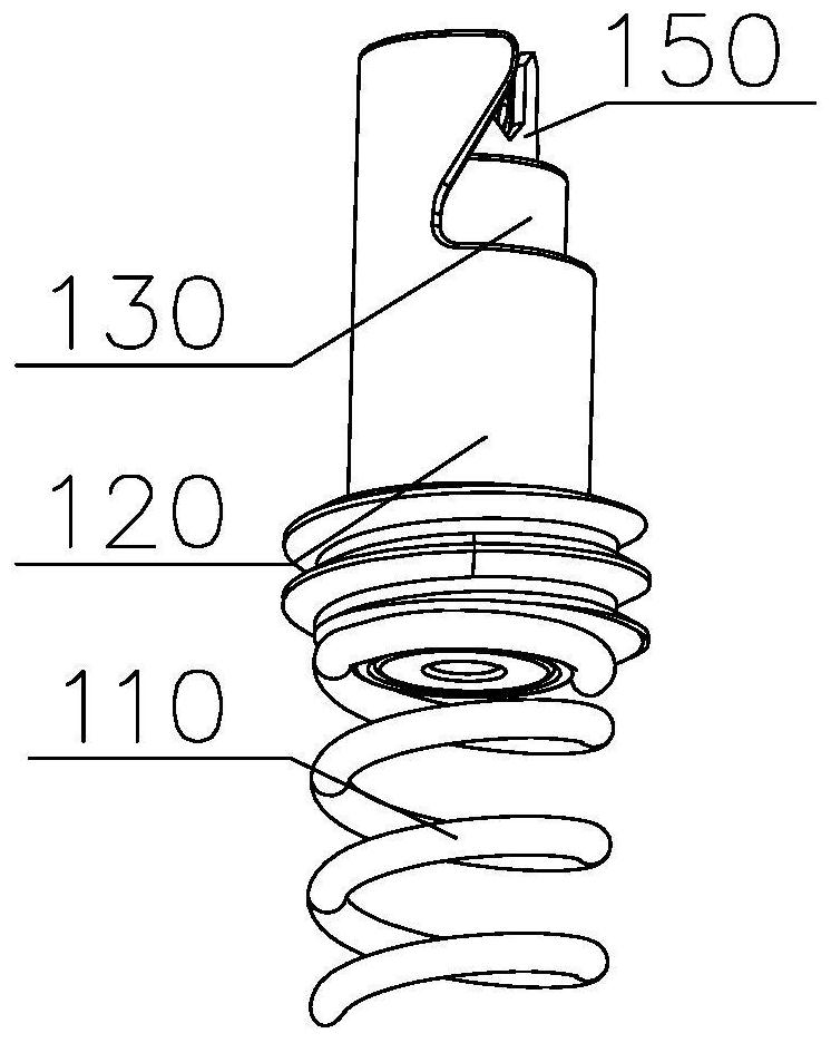 Integrated anchoring piece and anchoring system